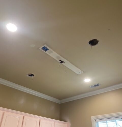 drywall repair before rotated in Nashville