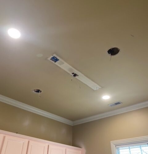 drywall repair before in Nashville