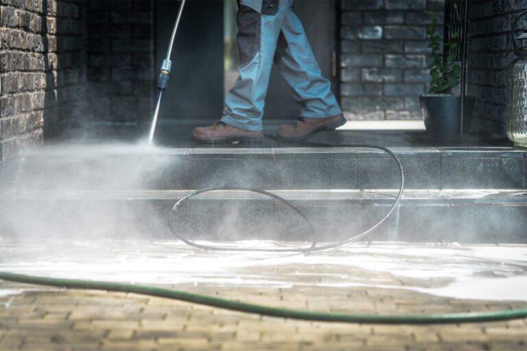 Nashville Pressure Washing cleaning time at JR Construction & Demo